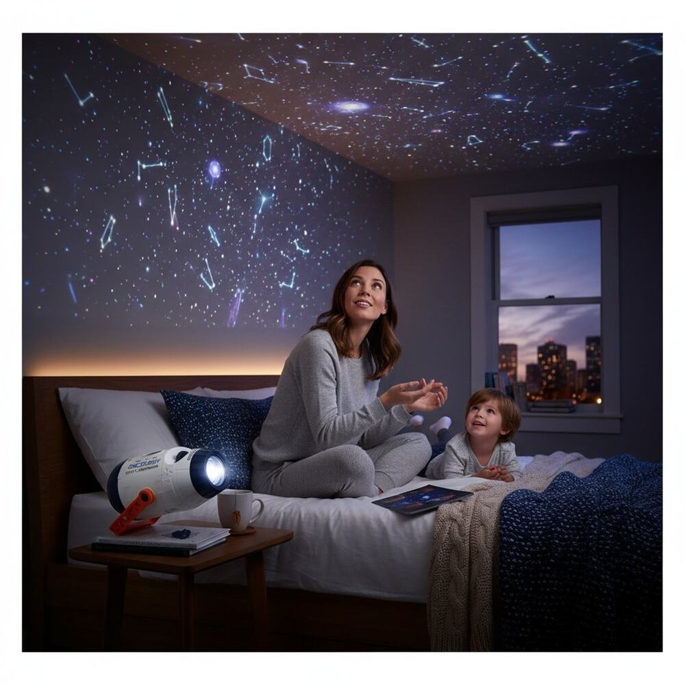 Discovery MINDBLOWN 2-in-1 Planetarium Space Projector Educational Toy